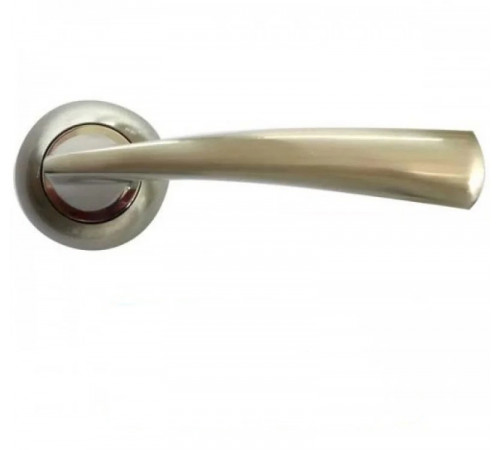 Дверні ручки на розетці KEDR HRoz-07.080-AL S/Cr