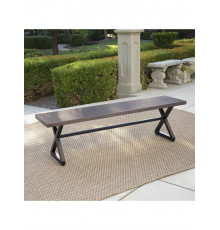 Лавка відпочинку на відкритому повітрі з X-подібною рамою, табурет для коридору