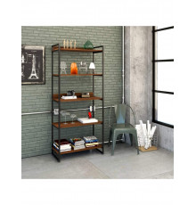 Стеллаж с 5 полками в индустриальном стиле