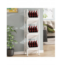 Стелаж для зберігання напоїв 3-ярусний