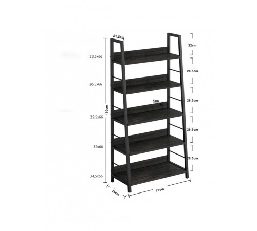 Стеллаж Keedy Ladder — Vintage Ladder, 150×70×35 см