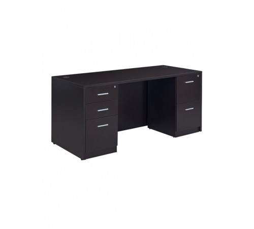 Письмовий стіл At Work на подвійній підставці — стиль Loft