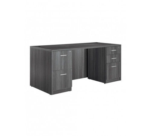 Письмовий стіл At Work на подвійній підставці — стиль Loft