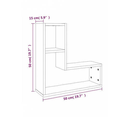Настінні полиці (2 шт.) від МСМ