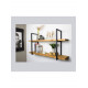 LOFT SHELF подвійна полиця - масив сосни, подвійні полиці