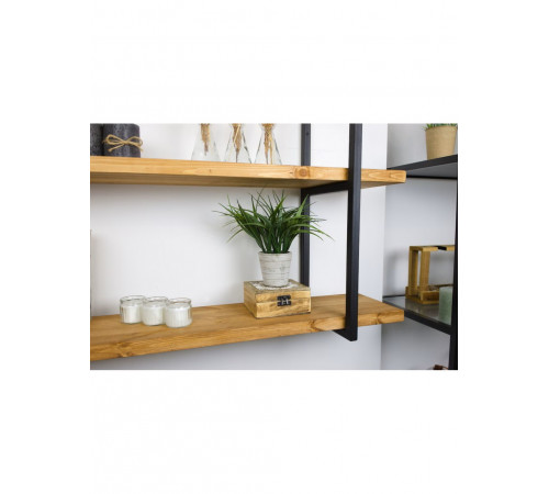 LOFT SHELF подвійна полиця - масив сосни, подвійні полиці
