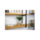 LOFT SHELF подвійна полиця - масив сосни, подвійні полиці