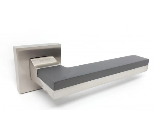 Ручки на розетці KEDR R62.722-AL Graffit (UP)/SN