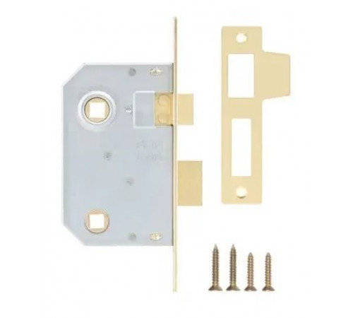 Клямка Kale 251 WC бексет: 44 mm, планки з покриттям латунь, правосторонній