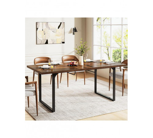 Обідній стіл — міцний лофт-дизайн