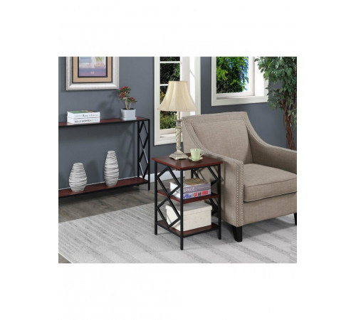 Тумбочка лофт - ДСП + металл