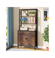 Стеллаж skiff 2 4-ярусный с ящиком и тумбой