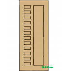 Міжкімнатні двері MSM 83 під фарбування