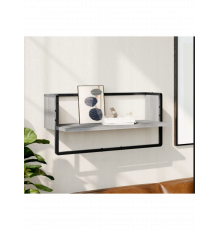 Настенная полка с рейкой