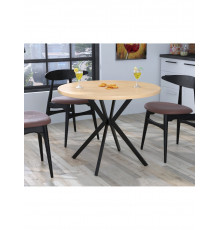 Круглий обідній стіл Оскар MSMLOFT