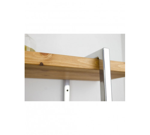 LOFT SHELF двойная винтажная полка – натуральное дерево, ручная работа, двойные полки