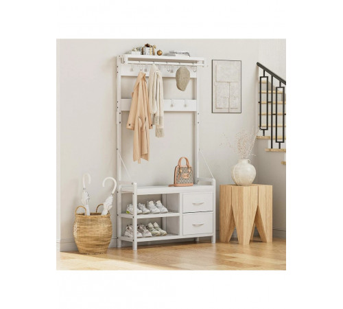 Стойка для прихожей со скамейкой