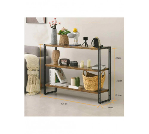 3-ярусний стелаж MSM для офісу, спальні, кухні або ванної кімнати