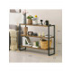 3-ярусний стелаж MSM для офісу, спальні, кухні або ванної кімнати