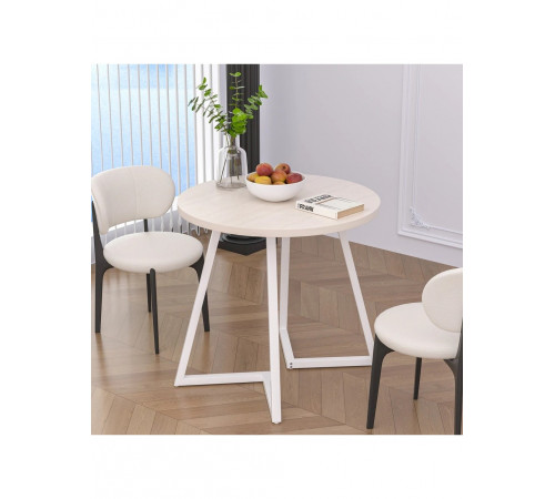 Невеликий круглий обідній стіл на 4 особи