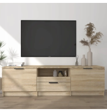 Тумба под телевизор, дуб сонома, 140x35x40 см