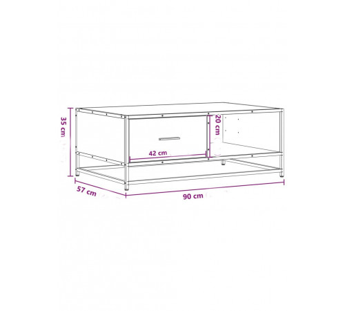 Журнальний столик — стиль лофт від MSM