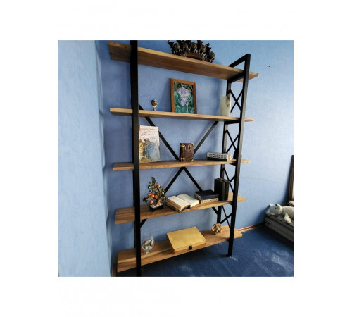 Стелаж LOFT 200×130×30 см — для книг і іграшок