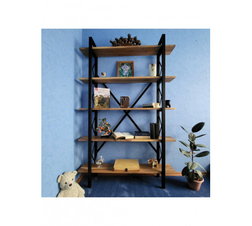 Стелаж LOFT 200×130×30 см — для книг і іграшок