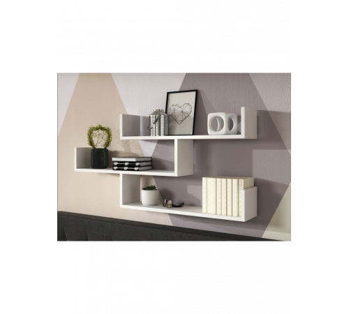 Книжная полка POLA белая