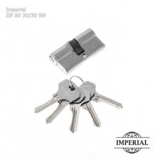 Циліндровий механізм Imperial ZN 60 мм (30/30) SN ключ/ключ