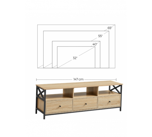 Тумба під телевізор LTV301B11 — MSMLOFT