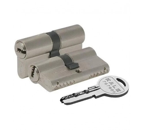 Цилиндр Kale 164 BNE 30+10+50=90 мм, 5 ключей, с покрытием никель