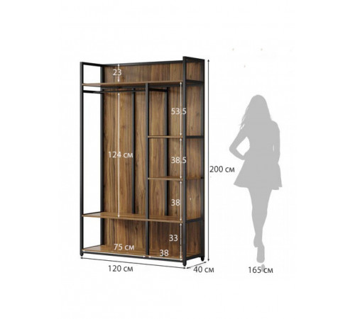 Вешалка для одежды, стеллаж-органайзер для одежды