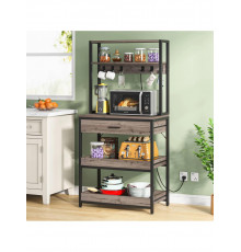 Стелаж 5-ярусний з ящиком та полицями