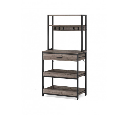 Стелаж 5-ярусний з ящиком та полицями — надійний органайзер від МСМ