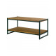 Журнальний столик Cof-tab-161: Подвійний комфорт у стилі Лофт
