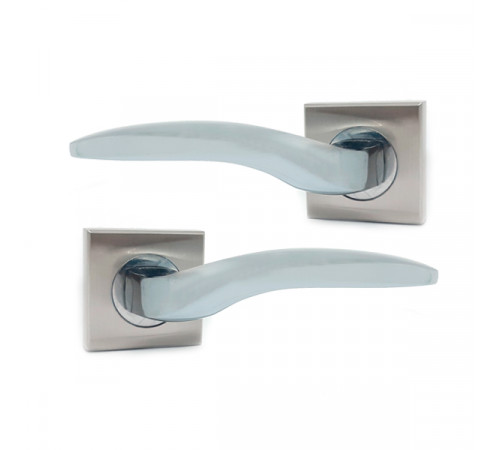 Ручки на розетці KEDR R08.295-AL SN/CP