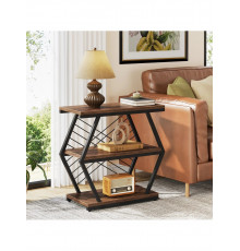 Приставной столик Tribesigns с 3 полками