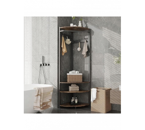 Передпокій кутовий з 6 вішалками та полицею для взуття