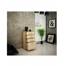 Комод із ящиками, дуб сонома