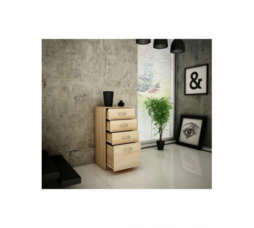 Комод с ящиками дуб Сонома MSM – комфорт и стиль для вашего пространства