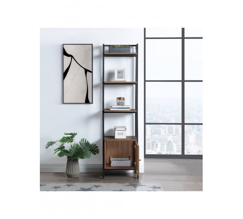 Стеллаж Lancaster — 182×48,9×40,6 см, вариант светлый/темный