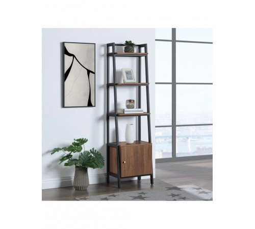 Стеллаж Lancaster — 182×48,9×40,6 см, вариант светлый/темный