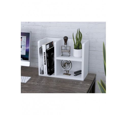 Надставка для столу NS-5 MSMLOFT (біла, трирівнева)