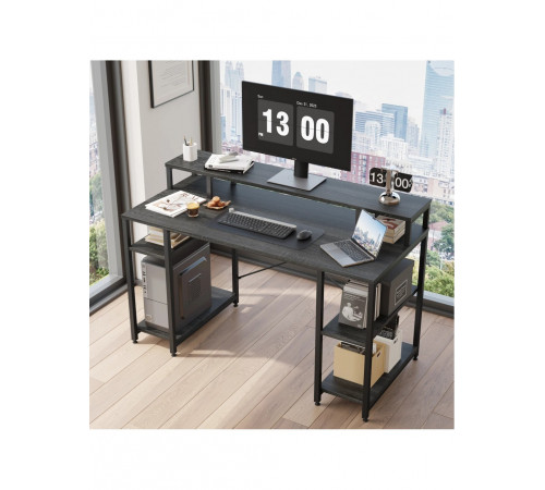 Комп’ютерний стіл із полицею для монітора