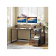 Письмовий стіл із полицями та ящиком для файлів (154 × 60 × 90 см)