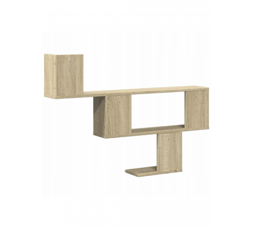 Настенная полка, дуб сонома