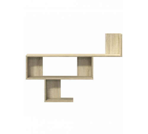 Настенная полка, дуб сонома