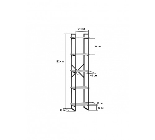 Стеллаж Мальборк 40