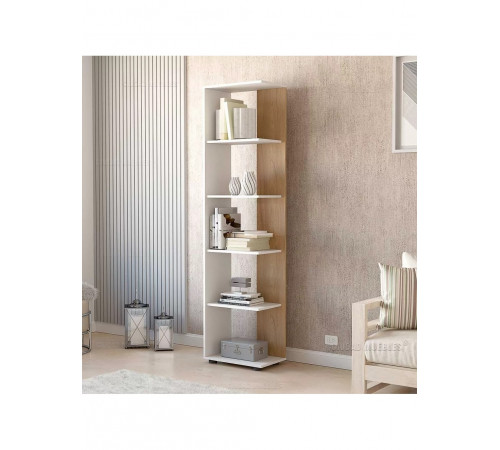 Стеллаж Santin — открытые полки, современный дизайн.